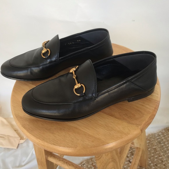 GUCCI JORDAAN LEATHER LOAFER - Picture 3 of 7